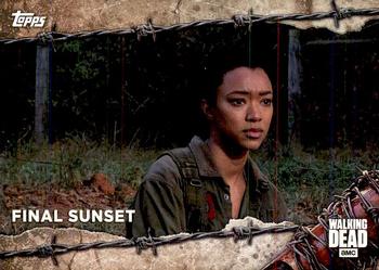 2017 Topps The Walking Dead Season 7 #100 Final Sunset Front