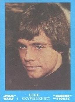 1984 Kellogg's Star Wars (Canadian) #1 Luke Skywalker Front
