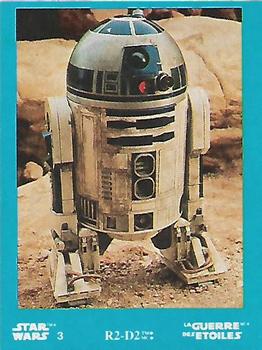 1984 Kellogg's Star Wars (Canadian) #3 R2-D2 Front