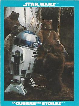 1984 Kellogg's Star Wars (Canadian) #17 R2-D2 / Wicket Front