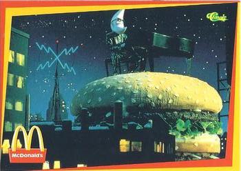 1996 Classic McDonald's #36 Mac on top of Hamburger - 1987 Advertising Campaign Front