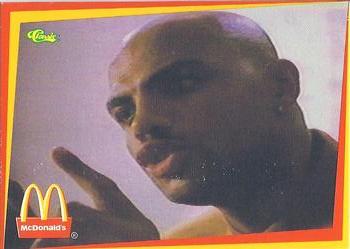 1996 Classic McDonald's #46 Charles Barkley (1) - 1995 Television Commercial Front
