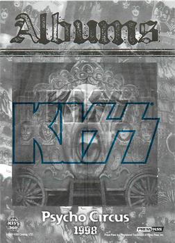2009 Press Pass Kiss 360 - Blue Edition #90 Psycho Circus - 1998 Front