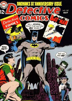 2003 DC Direct Detective Comics Covers #387 Robin / Batman / Joker / Penguin Front