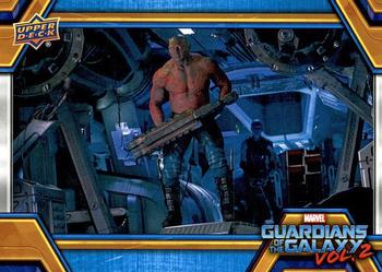 2017 Upper Deck Marvel Guardians of the Galaxy Vol. 2 #11 Hull Damage Front