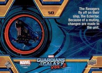 2017 Upper Deck Marvel Guardians of the Galaxy Vol. 2 #50 The Eclector Back