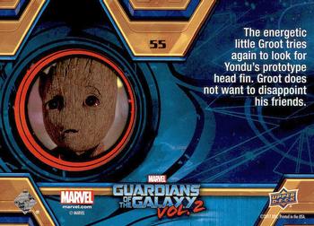 2017 Upper Deck Marvel Guardians of the Galaxy Vol. 2 #55 Prototype Fin Back