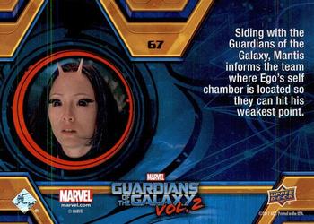 2017 Upper Deck Marvel Guardians of the Galaxy Vol. 2 #67 The Weak Point Back