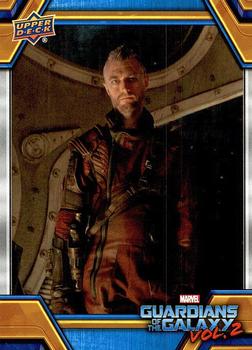2017 Upper Deck Marvel Guardians of the Galaxy Vol. 2 #77 Ego and Kraglin Front