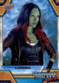 2017 Upper Deck Marvel Guardians of the Galaxy Vol. 2 #82 Gamora Front