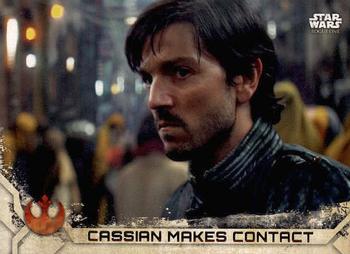 2017 Topps Star Wars Rogue One Series 2 #7 Cassian Makes Contact Front