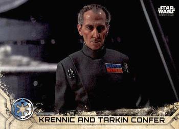 2017 Topps Star Wars Rogue One Series 2 #13 Krennic and Tarkin Confer Front