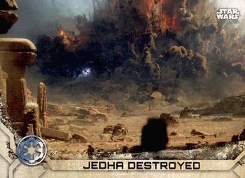 2017 Topps Star Wars Rogue One Series 2 #25 Jedha Destroyed Front
