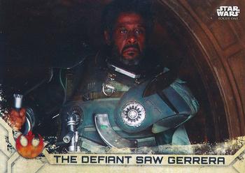 2017 Topps Star Wars Rogue One Series 2 #27 The Defiant Saw Gerrera Front