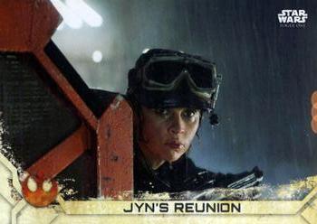 2017 Topps Star Wars Rogue One Series 2 #34 Jyn's Reunion Front