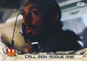 2017 Topps Star Wars Rogue One Series 2 #45 Call Sign 'Rogue One' Front