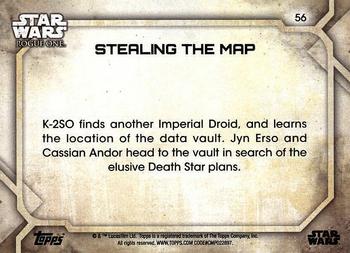 2017 Topps Star Wars Rogue One Series 2 #56 Stealing the Map Back