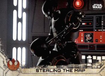 2017 Topps Star Wars Rogue One Series 2 #56 Stealing the Map Front