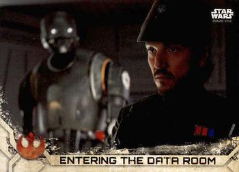 2017 Topps Star Wars Rogue One Series 2 #57 Entering the Data Room Front