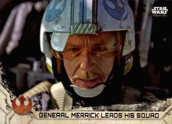2017 Topps Star Wars Rogue One Series 2 #63 General Merrick Leads His Squad Front