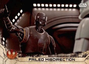 2017 Topps Star Wars Rogue One Series 2 #71 Failed Misdirection Front