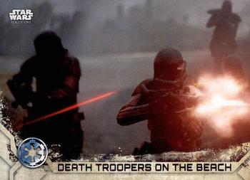 2017 Topps Star Wars Rogue One Series 2 #81 Death Troopers on the Beach Front