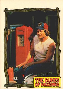 1983 Donruss The Dukes of Hazzard #42 Cooter Front