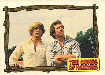 1983 Donruss The Dukes of Hazzard #15 Bo and Luke Front