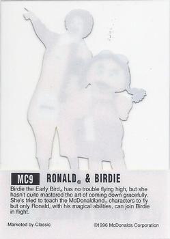 1996 Classic McDonald's - Cels #MC9 Birdie & Ronald Back