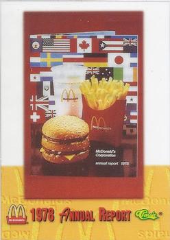 1996 Classic McDonald's - Cels #MC12 1978 Annual Report Front