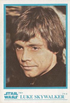 1984 Kellogg's Star Wars #1 Luke Skywalker Front