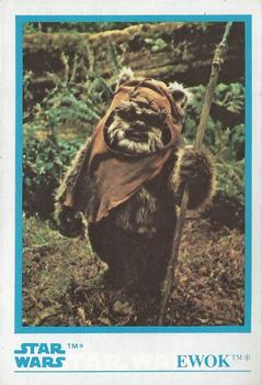 1984 Kellogg's Star Wars #7 Ewok Front