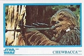 1984 Kellogg's Star Wars #9 Chewbacca Front