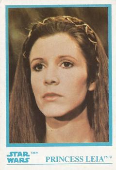 1984 Kellogg's Star Wars #10 Princess Leia Front
