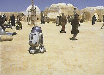 1998 Topps Star Wars Galaxy Collector Magazine #SW1 R2-D2 Front