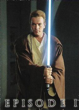 1998 Topps Star Wars Galaxy Collector Magazine #SW8 Obi-Wan Kenobi Front