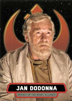 2017 Topps Star Wars Rogue One Series 2 Heroes of the Rebel Alliance Jan Dodonna 
