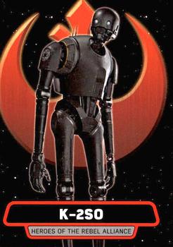 2017 Topps Star Wars Rogue One Series 2 - Heroes of the Rebel Alliance #HR-4 K-2SO Front
