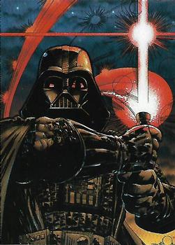 1996 Topps Star Wars Galaxy Magazine Cover Gallery #C4 Darth Vader Front