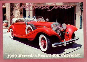 1996 Barrett Jackson Showcase #5 1939 Mercedes-Benz  540K Cabriolet Front