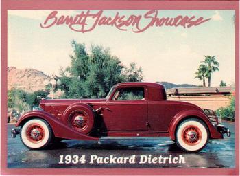 1996 Barrett Jackson Showcase #6 1934 Packard Dietrich Front