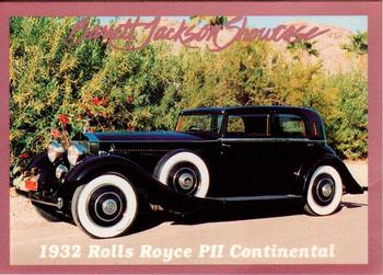 1996 Barrett Jackson Showcase #27 1932 Rolls Royce PII Continental Front