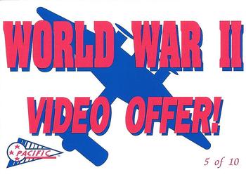 1992 Pacific The Story of World War II - War Video Offer Cards #5 of 10 Divide and Conquer Front