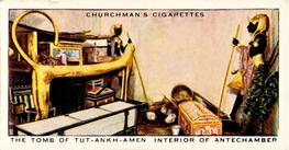 1937 Churchman's Treasure Trove #27 The Tomb of Tut-Ankh-Amen: Interior of Antechamber Front