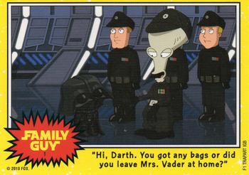 2010 Inkworks Family Guy It's A Trap #1 Hi Darth… Front