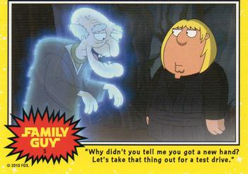 2010 Inkworks Family Guy It's A Trap #5 Why didn’t you tell me… Front