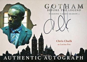 2017 Cryptozoic Gotham Season 2 - Autographs #CC Chris Chalk Front