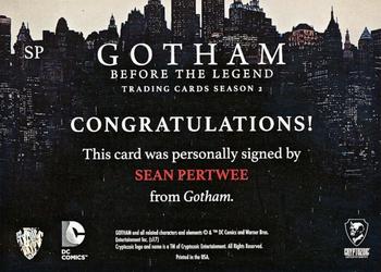 2017 Cryptozoic Gotham Season 2 - Autographs #SP Sean Pertwee Back