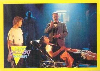 1991 Merlin Bill & Ted's Totally Excellent Collector Cards #55 Sigmund Freud has Ted on the couch to analyse Front