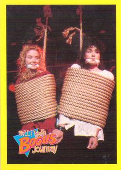 1991 Merlin Bill & Ted's Totally Excellent Collector Cards #116 The Stations rescue the princess babes, Front